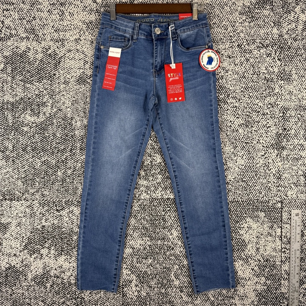 Gogo Super Soft Jeans Juniors 1/25 (FITS 25 X 25) High Rise Capris‎ Stretch NEW